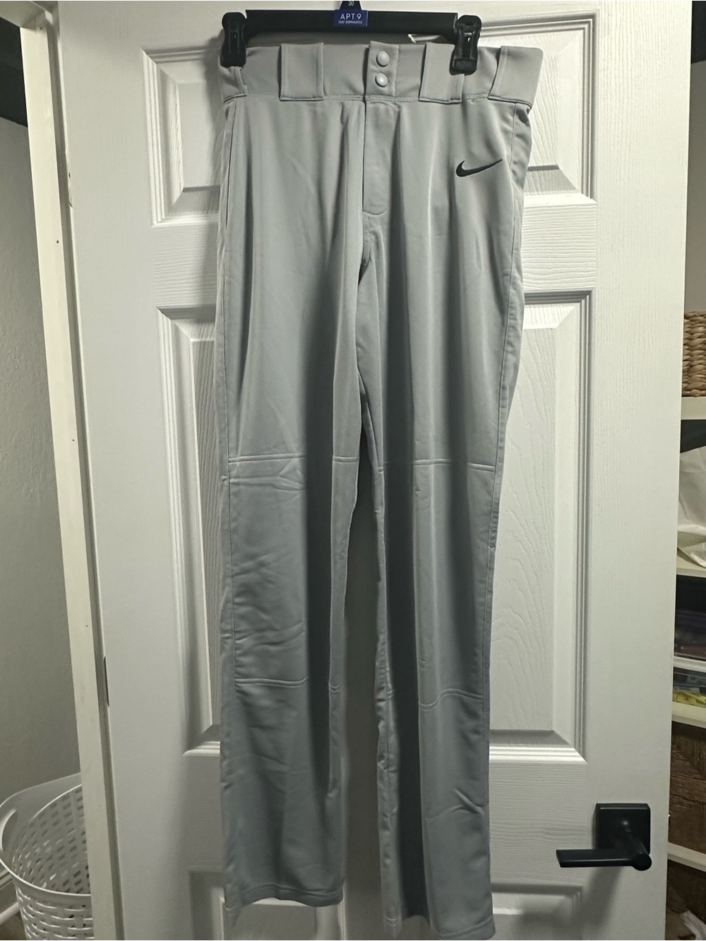 Nike Light Gray Men’s Slim Baseball Pants